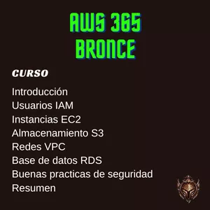 Imagen de portada para Curso online AWS 365