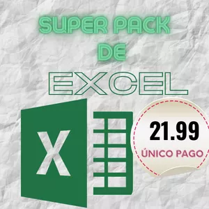 Imagen de portada para Ebook 🔥Excel Super Pack🔥