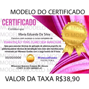 Imagem de capa para o Curso online CERTIFICADO ESMALTAÇÃO SEM MANCHAR