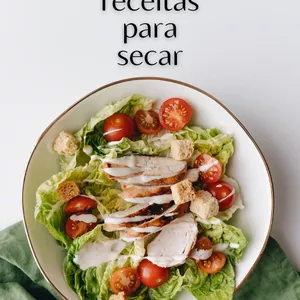 Imagem de capa para o Ebook 10 receitas para secar 