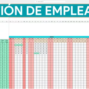 Imagen de portada para Curso online Plantilla para gestión de empleados