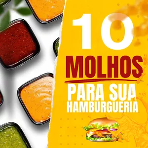 Imagem do curso 10 MOLHOS PARA SUA HAMBURGUERIA 