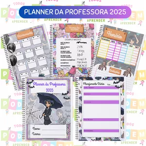 Imagem de capa para o Ebook PLANNER DA PROFESSORA- WANDINHA