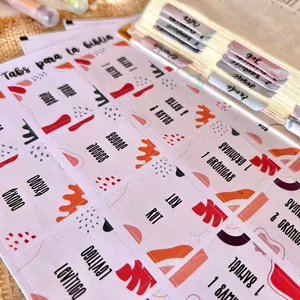 Imagen de portada para Ebook Tabs para biblia imprimible (Diseño 2)