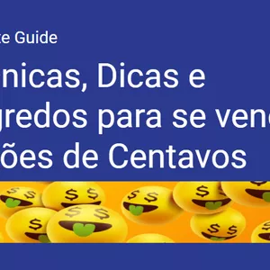 Imagem de capa para o Ebook Técnicas, Dicas e Segredos para se vencer Leilões de Centavos