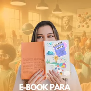 Imagem de capa para o Ebook Mini Cientistas- Atividades para estimular o cérebro Infantil