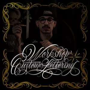 Imagem do curso WORKSHOP CUSTOM LETTERING - Dênis Navarro