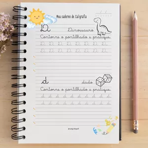 Imagem de capa para o Ebook CALIGRAFIA - PROFESSOR MATEUS - MEU CADERNO DE CALIGRAFIA - TEMA - SOLZINHO