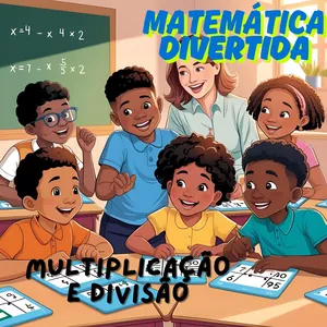 Imagem de capa para o Ebook Matemática Divertida - Multiplicação e Divisão