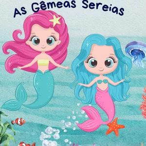 Imagem de capa para o Ebook Dione e Diana : As Gêmeas Sereias 