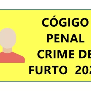 Imagem de capa para o Ebook ATUALIZAÇÃO CRIME DE FURTO 2023 MAPA MENTAL COMPLETO 