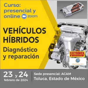 Imagen de portada para Curso online Curso de diagnóstico y reparación de vehículos híbridos
