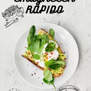 Imagem de capa para o Ebook Receitas para emagrecer