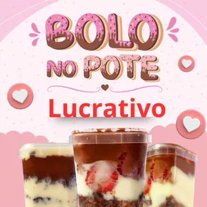 Imagem de capa para o Ebook Curso online Bolo no pote 