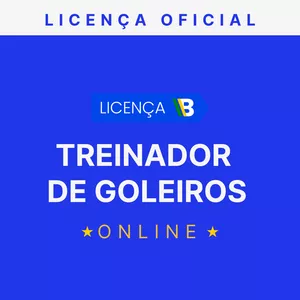Imagem de capa para o Curso online Treinadores de Goleiros - Licença B {ONLINE}