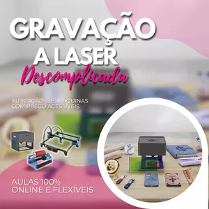 Imagem de capa para o Curso online Gravação a Laser Descomplicada