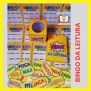 Imagem de capa para o Ebook BINGO DA LEITURA 
