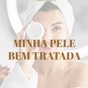 Imagem de capa para o Ebook Ebook Minha Pele Bem Tratada 