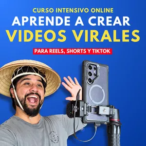 Imagen de portada para Curso online Aprende a Crear Videos Virales para Reels, Shorts y Tiktok