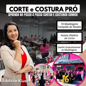 Imagem de capa para o Curso online CORTE e COSTURA PRÓ