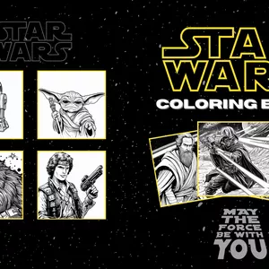 Cover image for Ebook COLORING BOOK FOR KIDS - STAR WARS  