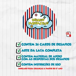 Imagem de capa para o Ebook DESAFIO MATEMÁTICO