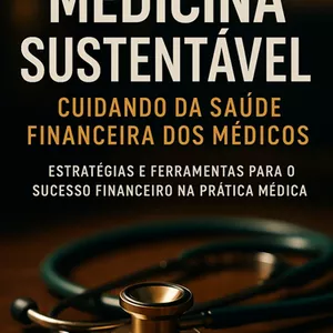 Imagem de capa para o Ebook Medicina Sustentável - Cuidando da Saúde Financeira dos Médicos
