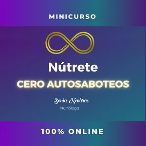 Imagen de portada para Curso online NÚTRETE CERO AUTOSABOTEOS