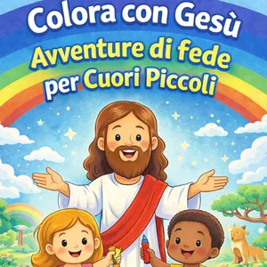 Cover image for Ebook Colora con Gesù: Un’Avventura di Fede per Piccoli Cuori.