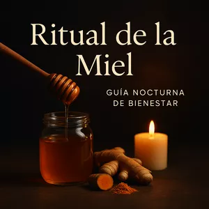 Imagen de portada para Ebook Ritual de la Miel: Guía Nocturna de Bienestar