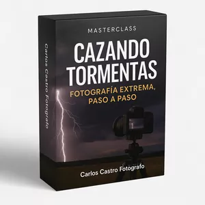 Imagen de portada para Curso online Masterclass: Cazando Tormentas: Fotografía extrema, paso a paso