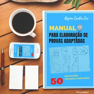 Imagem de capa para o Ebook Manual para elaboração de provas adaptadas (50 adaptações testadas e aprovadas)