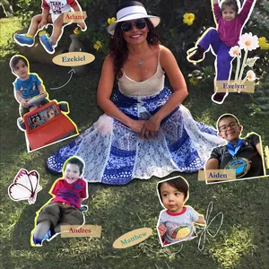 Cover image for Ebook Love and Laughter: Stories Between Abuelita and Her Little Grandchildren   Bilingual Español y Ingles