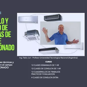 Imagen de portada para Curso online CALCULO Y DISEÑO DE SISTEMAS DE AIRE ACONDICONADO