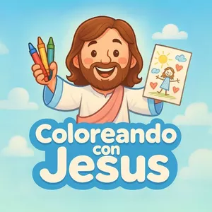 Imagen de portada para Curso online [Premium] Coloreando con Jesús