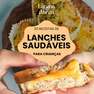 Imagem de capa para o Ebook RECEITAS DE LANCHES SAUDÁVEIS PARA CRIANÇAS