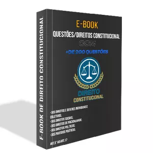 Imagem de capa para o Ebook E-book De Direito Constitucional