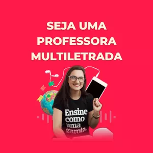 Imagem de capa para o Evento online Masterclass Professora Multiletrada