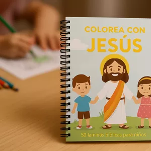 Imagen de portada para Curso online Colorea con Jesús 