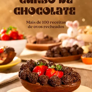 Imagem de capa para o Ebook Receita de chocolate 