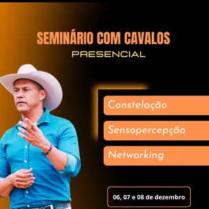 Imagem de capa para o Curso online Seminário Integrativo com Cavalos