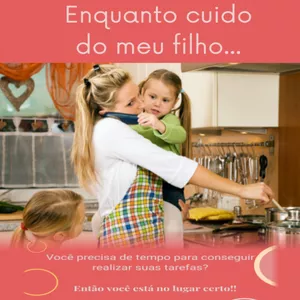 Imagem de capa para o Ebook ENQUANTO CUIDO DO MEU FILHO...