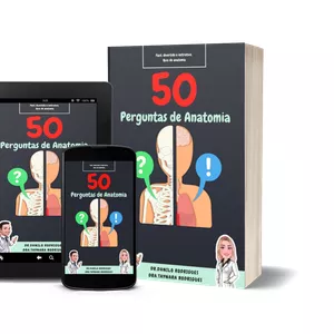 Imagem de capa para o Ebook 50 perguntas de anatomia