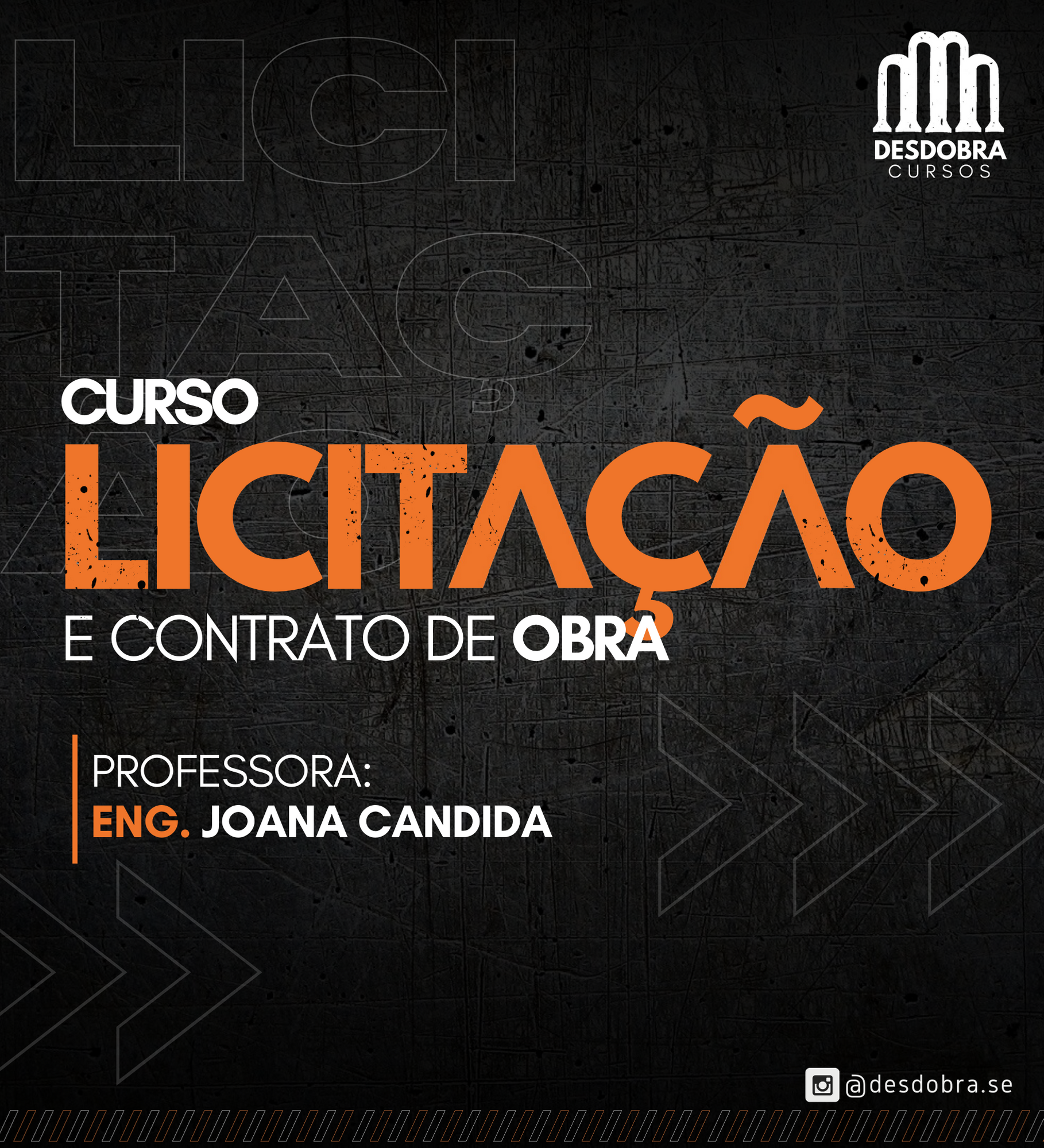 Curso Curso: Licitação e Contrato de Obra