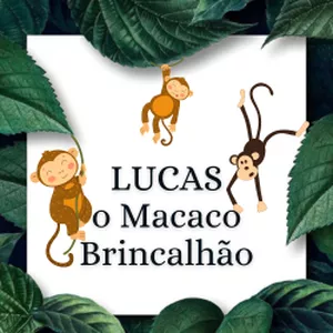 Imagem de capa para o Ebook Lucas, o Macaco Brincalhão