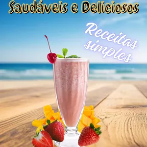 Imagem de capa para o Ebook 10 Milkshakes Saudáveis e Deliciosos