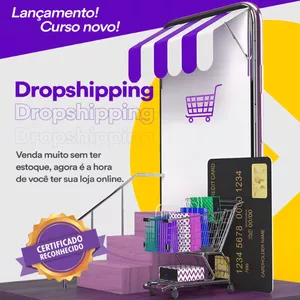 Imagem de capa para o Curso online Curso de Dropshipping