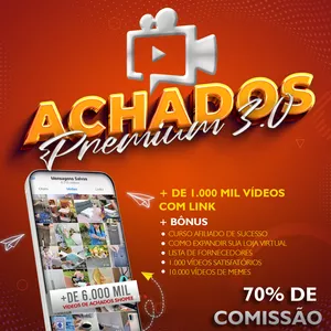 Imagem de capa para o Ebook VÍDEOS DE ACHADOS SHOPEE / ACHADOS PREMIUM 3.0