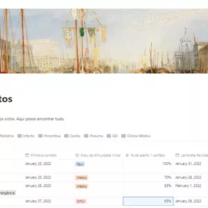Imagem de capa para o Curso online Template de Estudos e Revisões Espaçadas no Notion