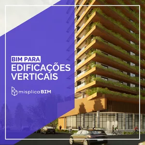 Imagem de capa para o Curso online BIM para Edificações Verticais
